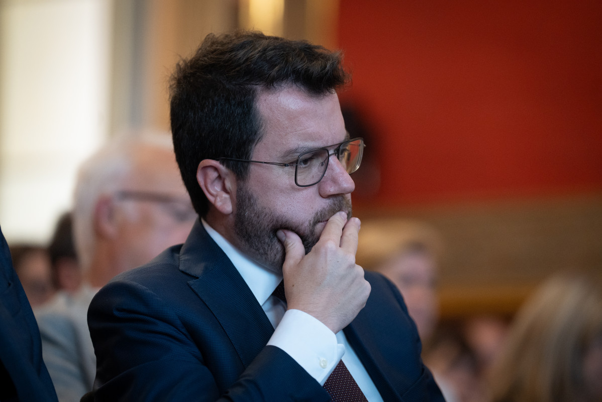 EuropaPress 6071410 presidente generalitat pere aragones presentacion informe autogovern 2023 (1)