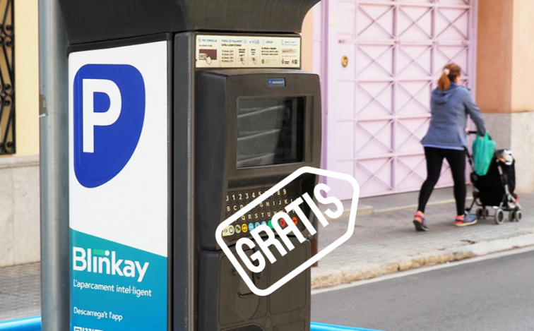 Más de la mitad de la zona azul de parking de Mataró será gratuita durante agosto