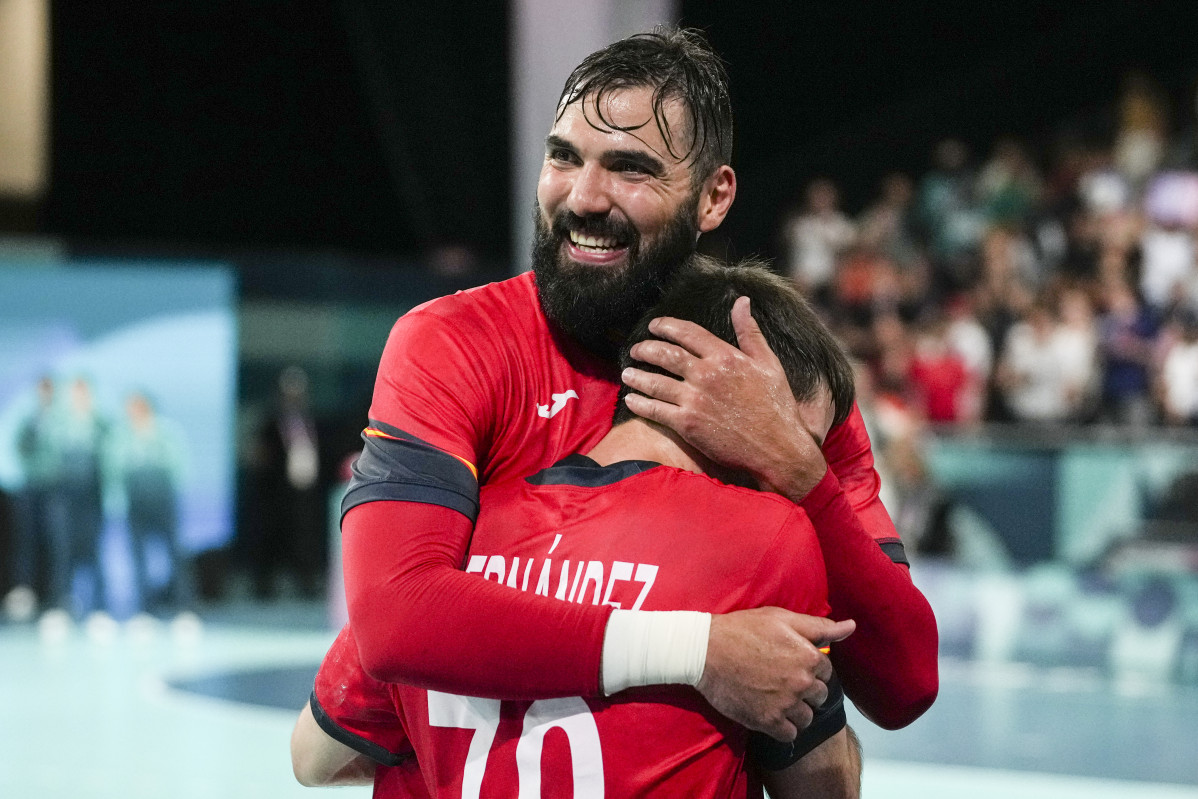 EuropaPress 6111401 maqueda jorge esp celebrate victory during the mens preliminary round group