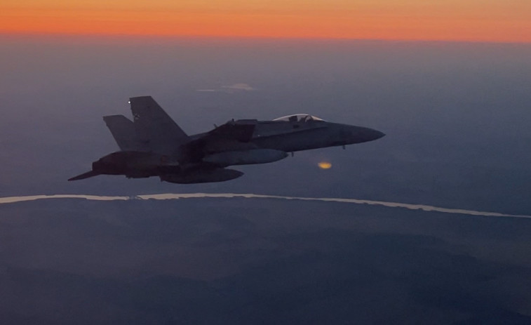 España despliega cazas F-18 en Rumanía