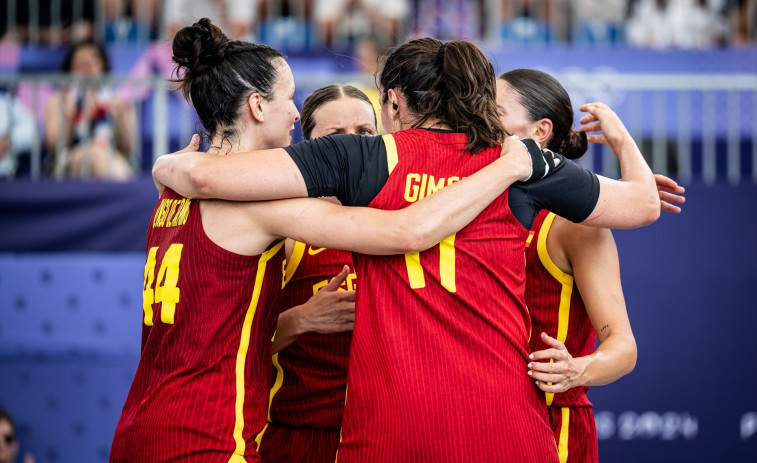 La selección femenina de baloncesto 3x3 luchará por el oro tras derrotar a Estados Unidos
