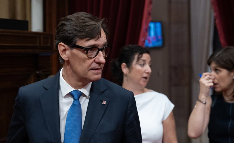 Se reprende el pleno de investidura de Illa tras el parón por la posible detención de Jordi Turull