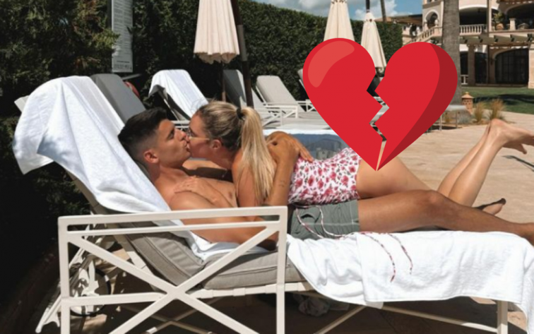 Álvaro Morata celebró su vuelta a la soltería en una exclusiva discoteca de Madrid