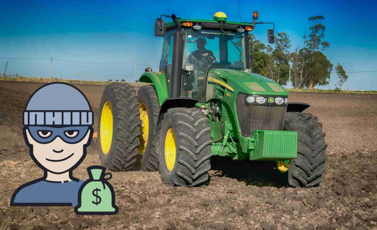 Le roban el tractor a un agricultor de Vilanova de Bellpuig (Lleida) mientras almorzaba