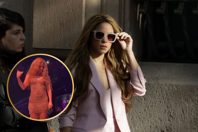 Shakira, obligada a bajar de un escenario porque un fan le grabó por debajo del vestido