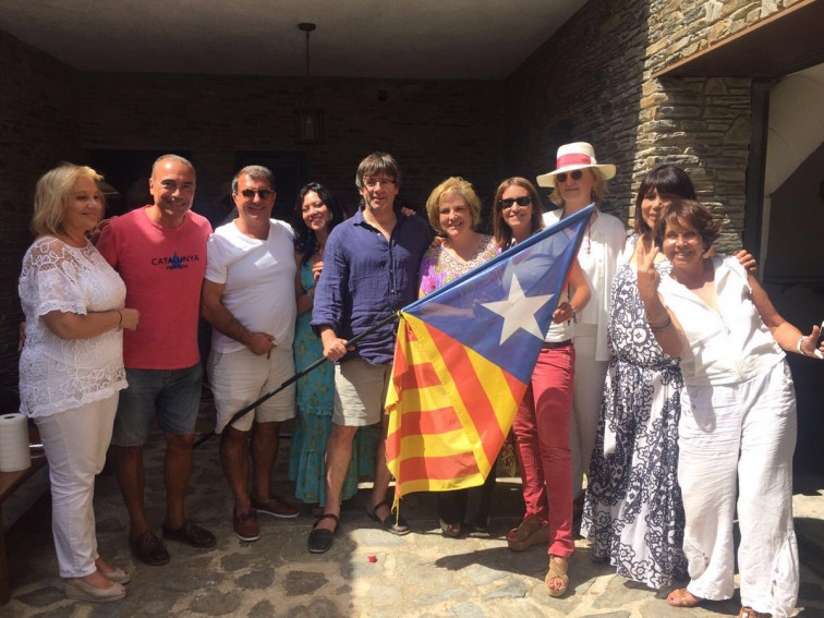 Rahola, Laporta, Puigdemont y el “caloret” de Cadaqués