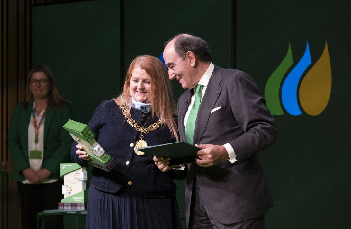 2024 10 02. Ignacio Galán entrega en Glasgow los Premios Internacionales de Voluntariado Iberdrola 2024 (2)