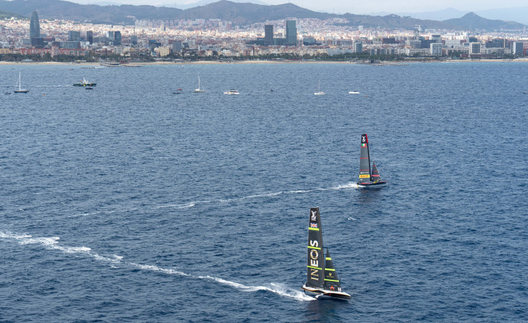 Louis Vuitton Cup: puñetazo sobre la mesa de INEOS, que se pone a un punto de la final (6-4)