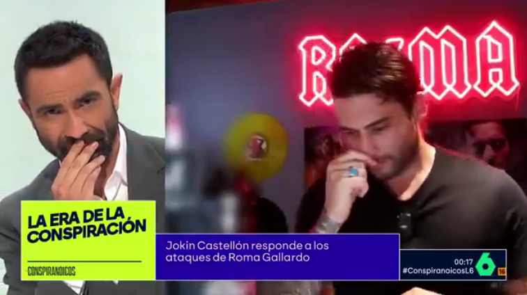 El presentador Joaquín Castellón deja en ridículo a Roma Gallardo: 