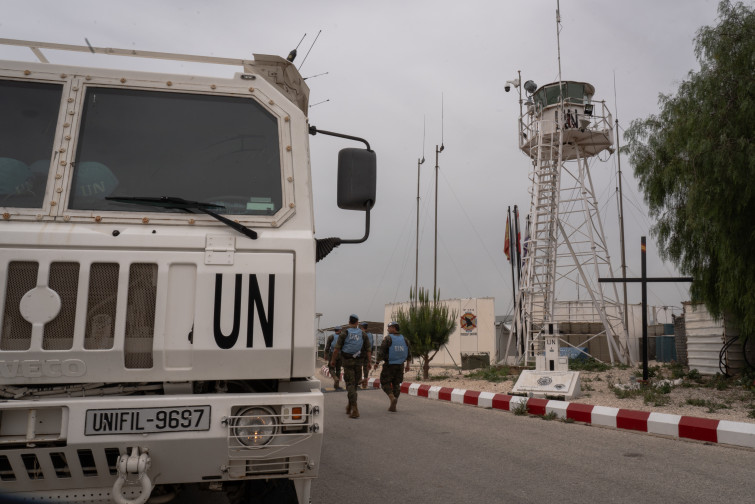 Dos militares de la ONU, heridos por un ataque israelí en el sur de Líbano