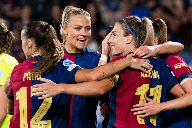 El Barça se redime en Champions y apaliza al Hammarby sueco (9-0)