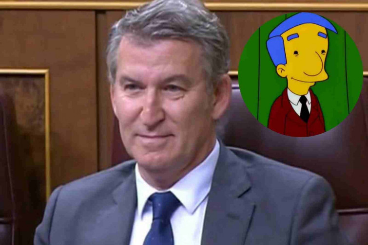De Milhouse a Joaquín Reyes: Feijóo y su nueva imagen provocan una lluvia de memes