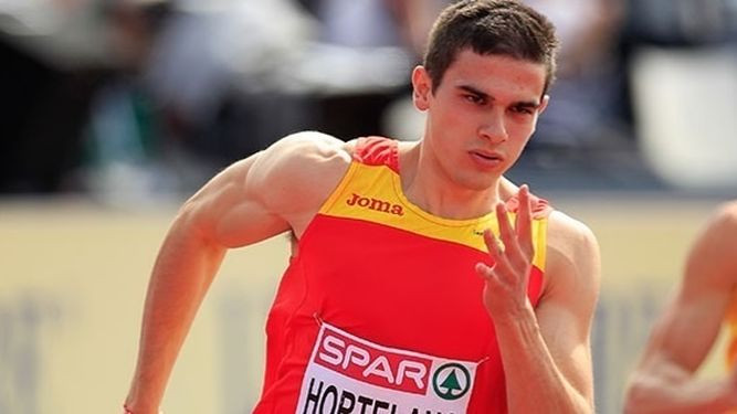 Hortelano, en semis de 200m y con nuevo récord de España