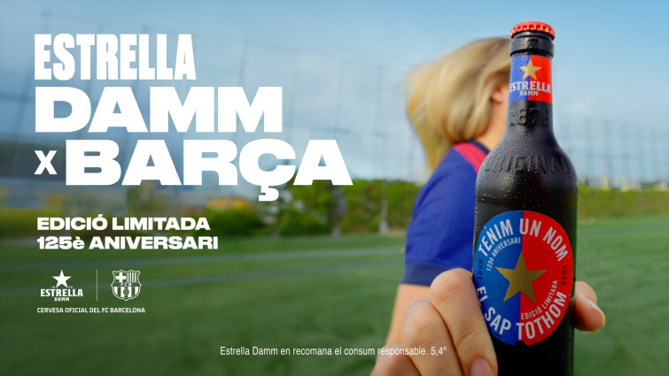 Estrella Damm celebra los 125 años del FC Barcelona con una edición limitada