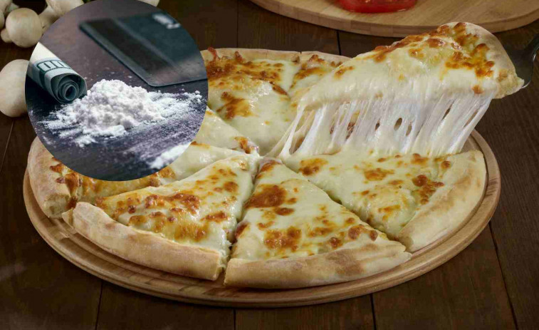 ¿Pizza con guarnición de cocaína? Así era el pedido especial 