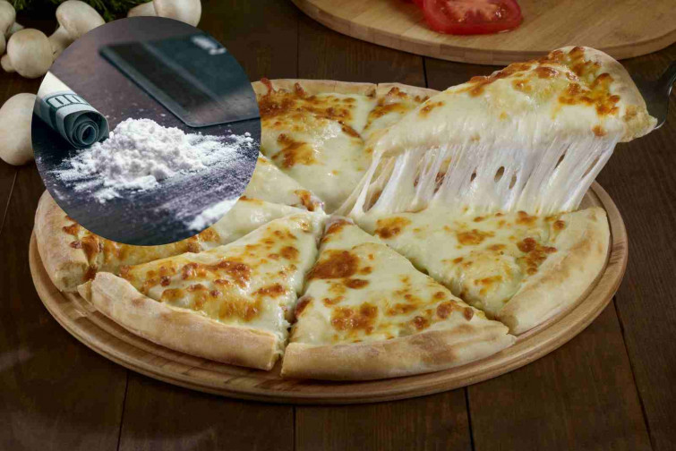 ¿Pizza con guarnición de cocaína? Así era el pedido especial 