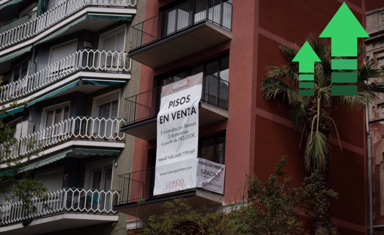 Esta es la notable subida de la compraventa de viviendas en agosto en Catalunya