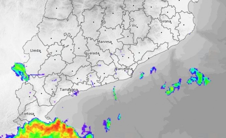 Protecció Civil advierte de precipitaciones en el sur de Tarragona y pide evitar desplazamientos