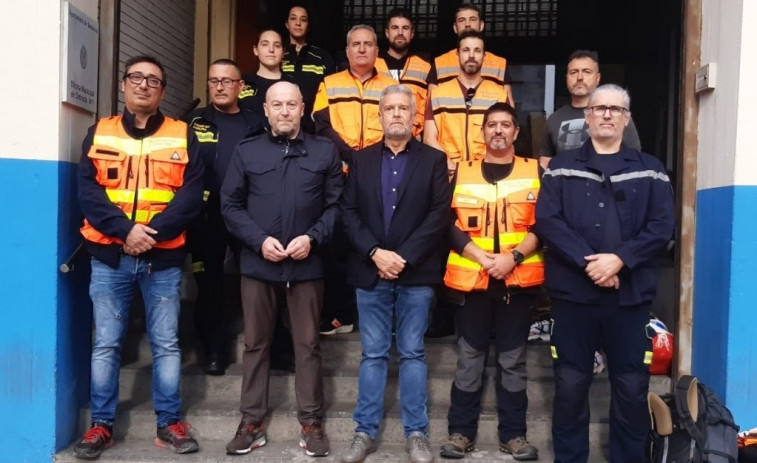 Badalona envía un segundo convoy con 9 agentes a Torrent