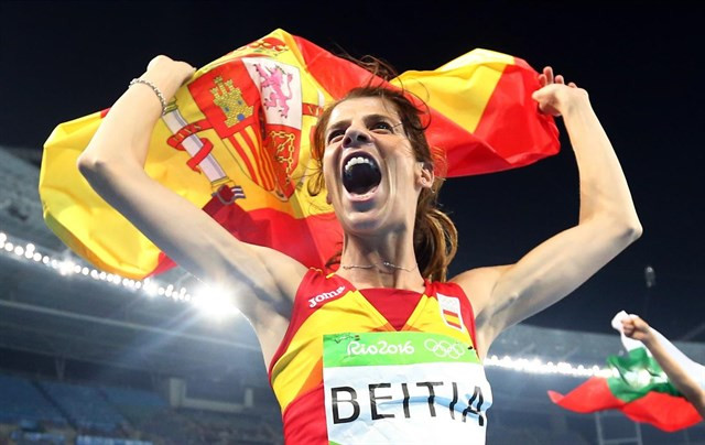 Beitia, un salto de oro