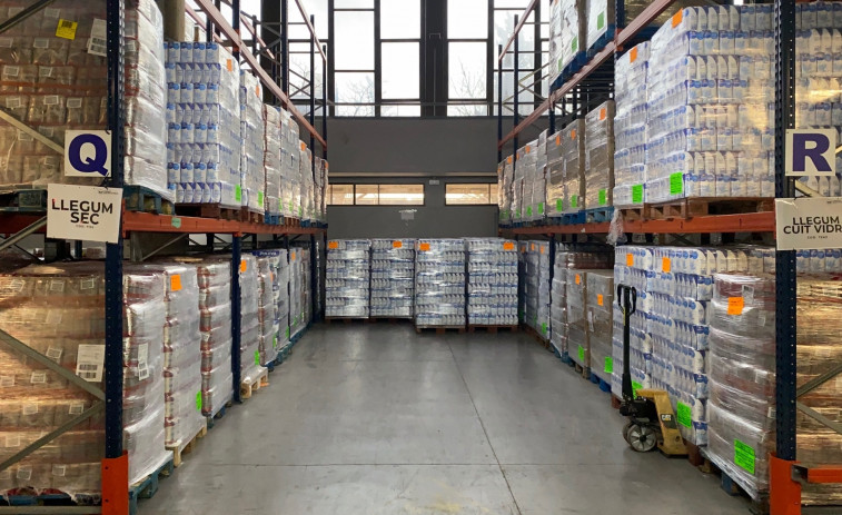 Los Bancos de alimentos catalanes darán el 50% del 'Gran Recapte' a afectados por la DANA