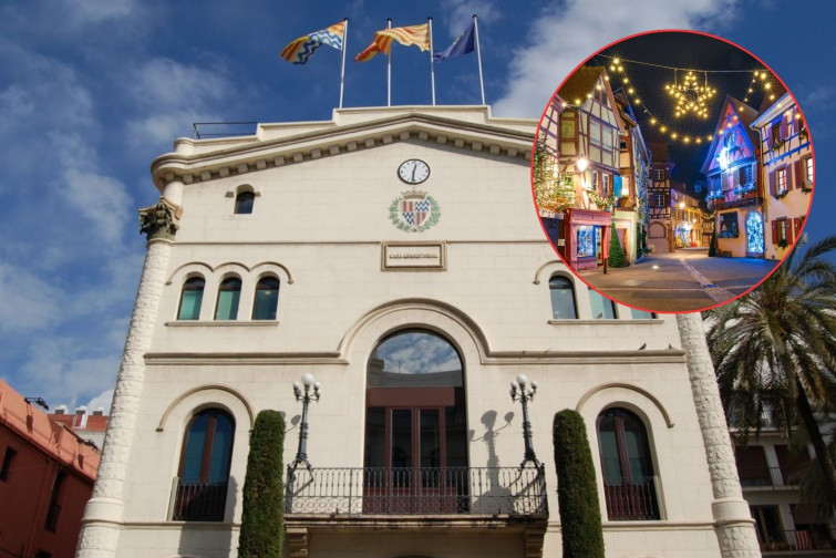 Badalona retrasa el encendido del alumbrado de Navidad en solidaridad por la DANA