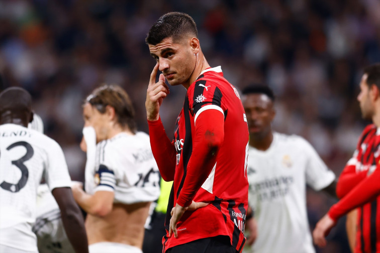 Morata, ingresado en el hospital tras sufrir un fuerte golpe en la cabeza en un entrenamiento