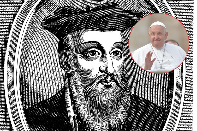 Las sorprendentes palabras de Nostradamus que predicen la muerte del Papa Francisco en 2024