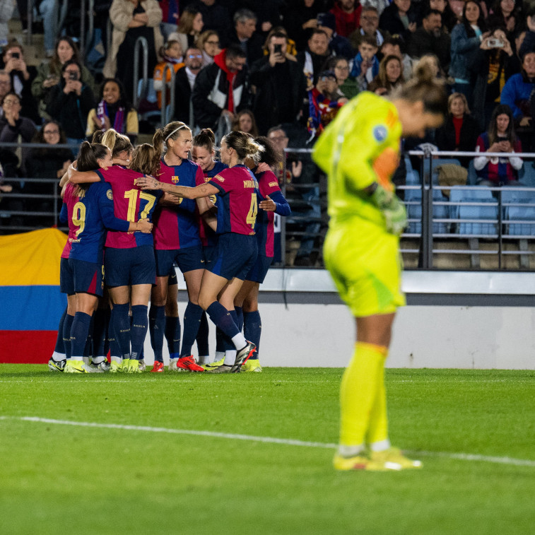 El Barça femenino también aplasta al Real Madrid en la capital (0-4)