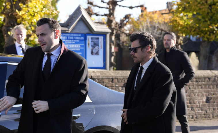 Harry Styles, Zayn Malik, Louis Tomlinson y Niall Horan acuden al funeral de Liam Payne