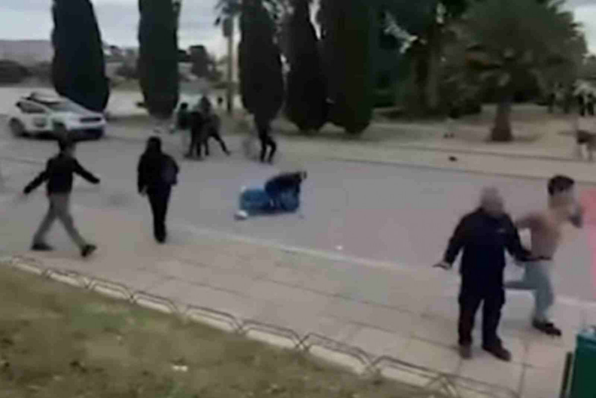 Pelea multitudinaria en Tarragona