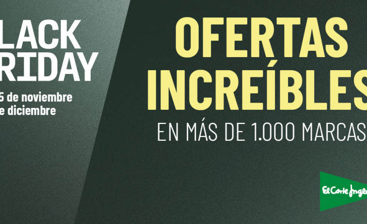 Llega el Black Friday a El Corte Inglés: más días de descuentos y ofertas irresistibles
