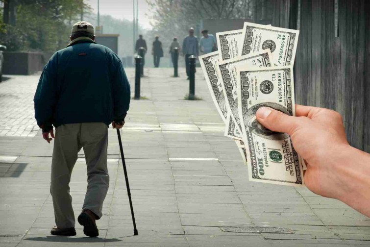 Más  de la mitad de las pensiones superan los 1.000 euros mensuales