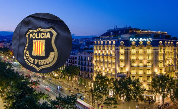 En marcha una investigación por un robo violento en el Hotel Majestic de Barcelona