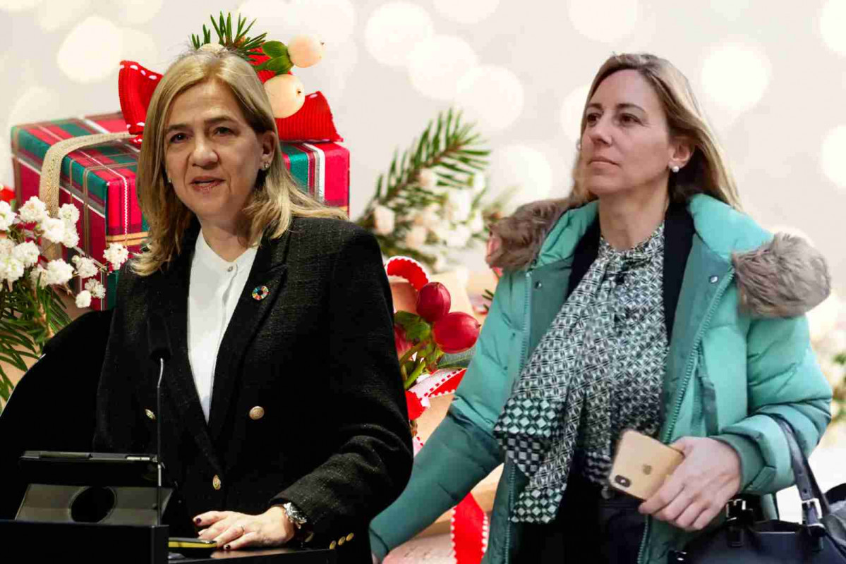 Infanta Cristina y Ainhoa Armentia