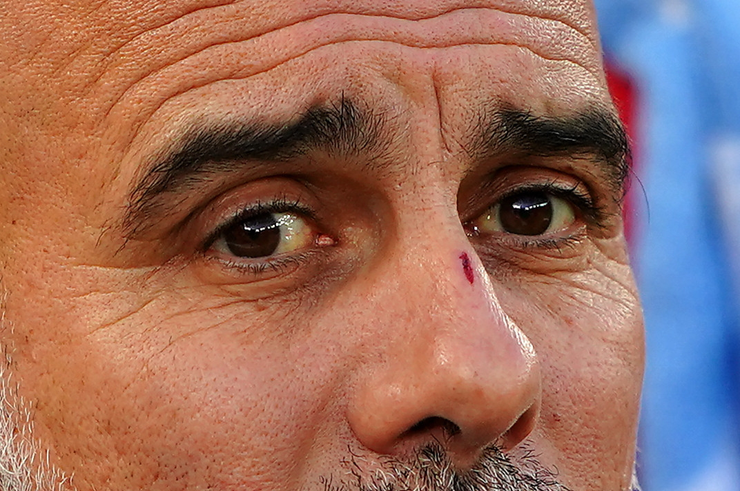 EuropaPress 6379231 01 december 2024 united kingdom liverpool manchester city manager pep