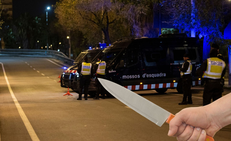 Ciutat Vella, epicentro de las incautaciones de navajas y machetes en Barcelona