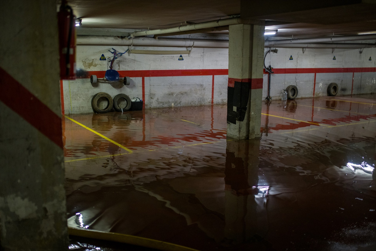 EuropaPress 5269935 garaje afectado inundaciones calles terrassa 13 junio 2023 barcelona