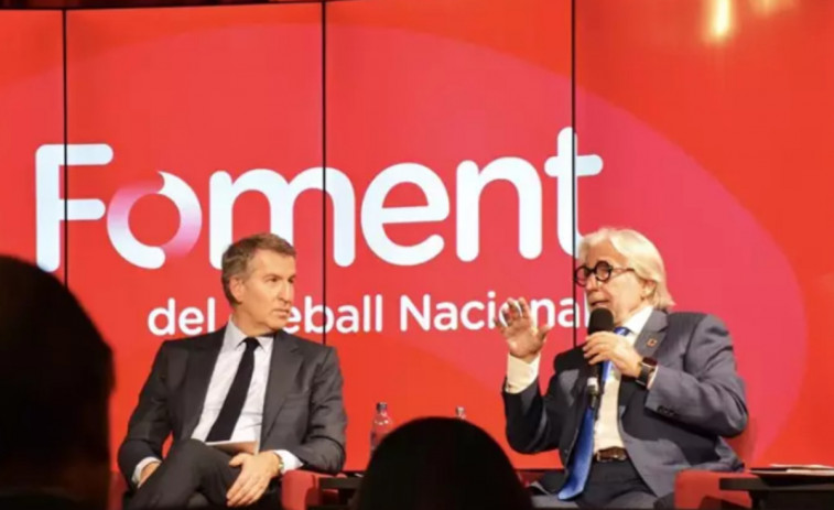 Feijóo intenta seducir a los empresarios catalanes