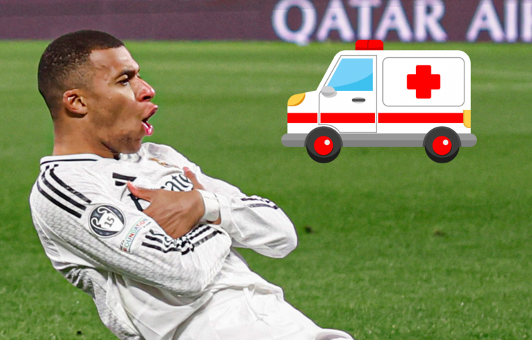 ¿Alarma Mbappé? La posible lesión del francés empaña el triunfo blanco en Champions