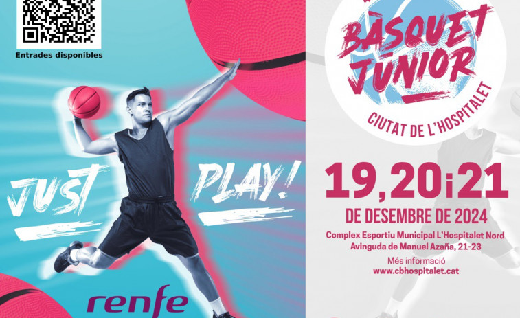 Renfe, tren oficial del 45º Torneo de Básquet Júnior Ciutat de L'Hospitalet