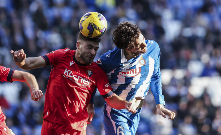 El Espanyol empata ante Osasuna y se queda con un punto insuficiente (0-0)