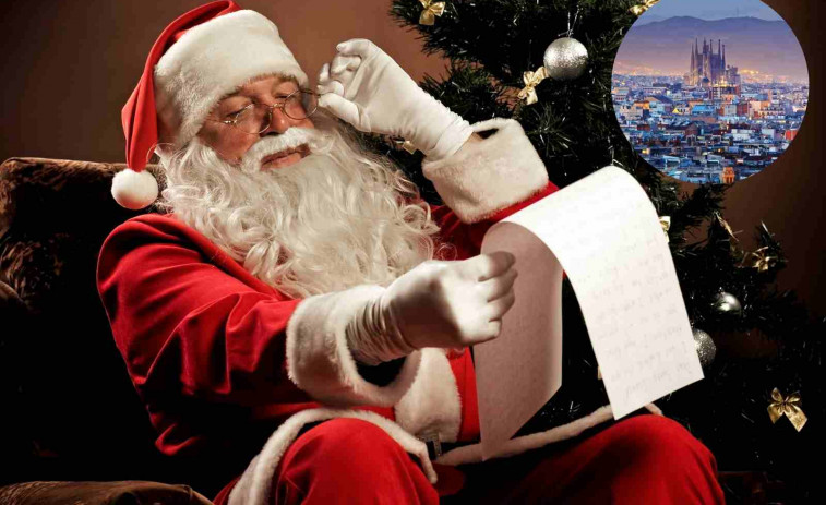 ¡Papa Noel ya ha llegado a Barcelona! Descubre dónde puedes entregarle la carta de Navidad