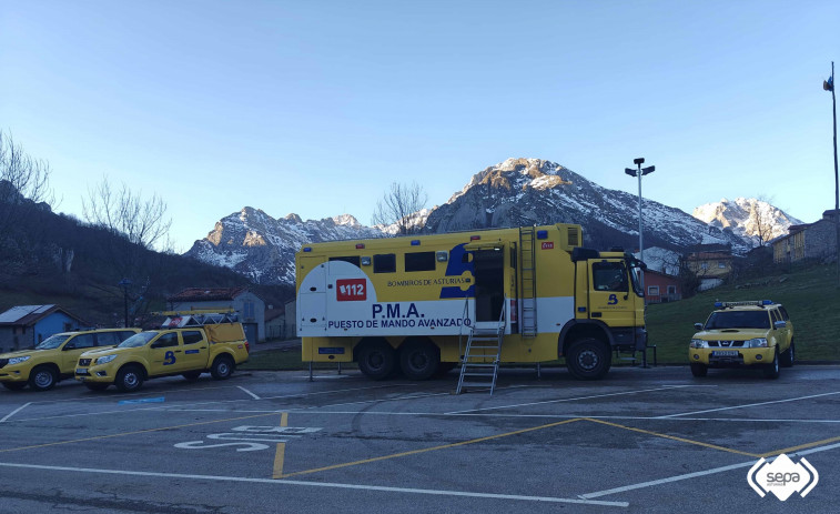 Termina por hoy sin éxito la búsqueda del joven montañero perdido en Picos de Europa