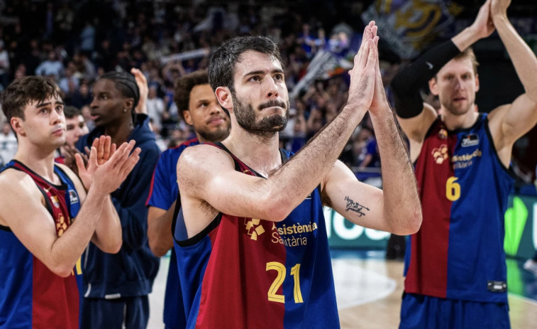 El Barça de básket reacciona tarde y cae en el Clásico de la ACB en Madrid (73-71)