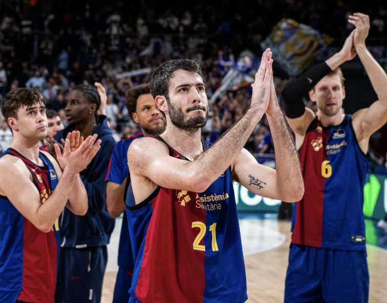 El Barça de básket reacciona tarde y cae en el Clásico de la ACB en Madrid (73-71)
