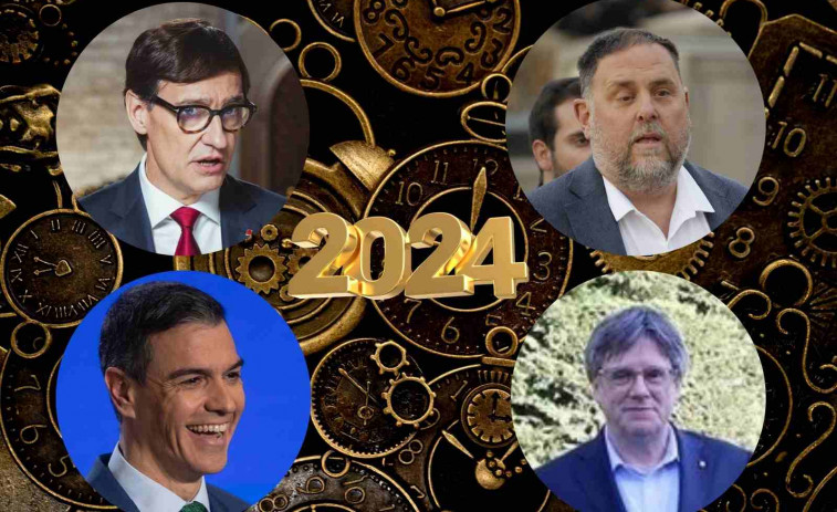 Un 2024 movido para Catalunya: del fin del Procés al espectáculo de magia de Puigdemont