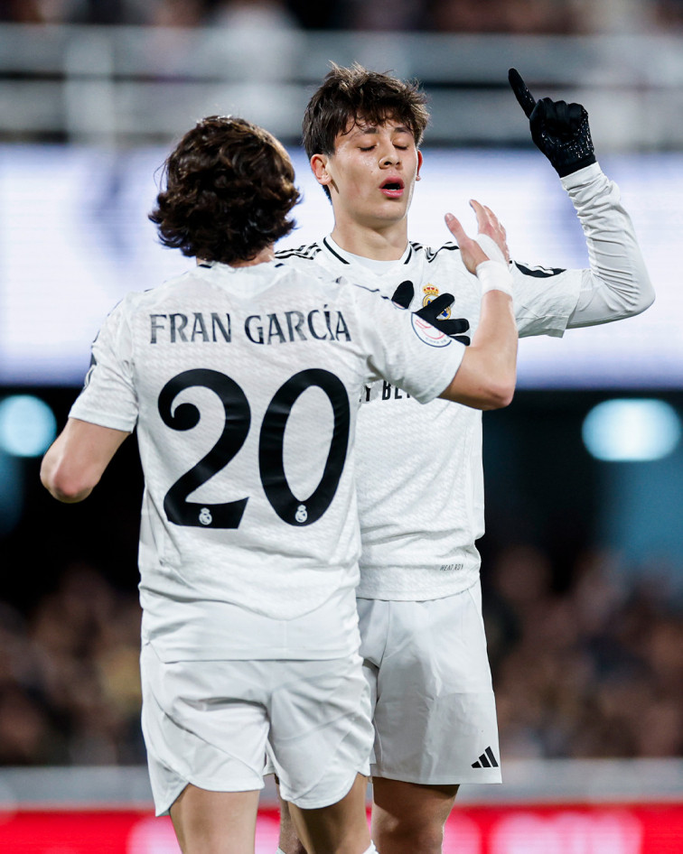 Polémica en las redes tras el partido del Real Madrid por unas celebraciones de aficionados