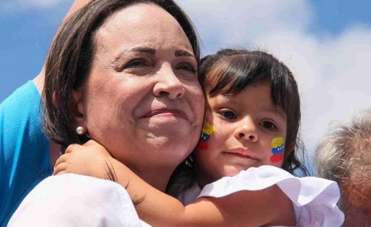 El régimen de Maduro detiene a María Corina Machado tras realizar un discurso en Caracas