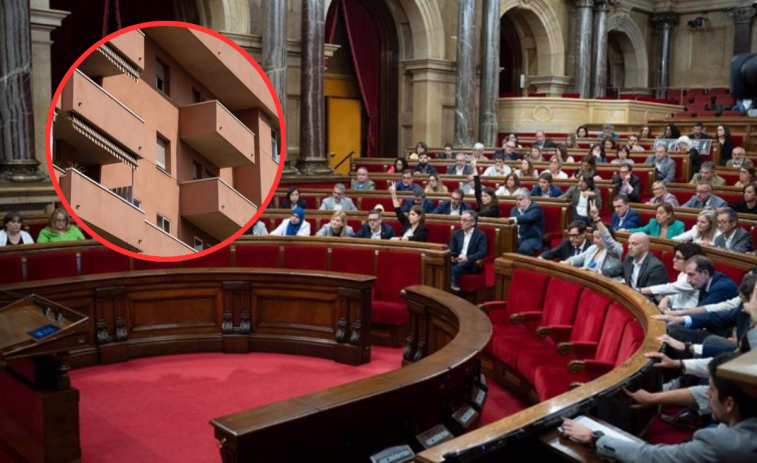 Dos partidos de la oposición piden un Pleno monográfico en el Parlament sobre vivienda